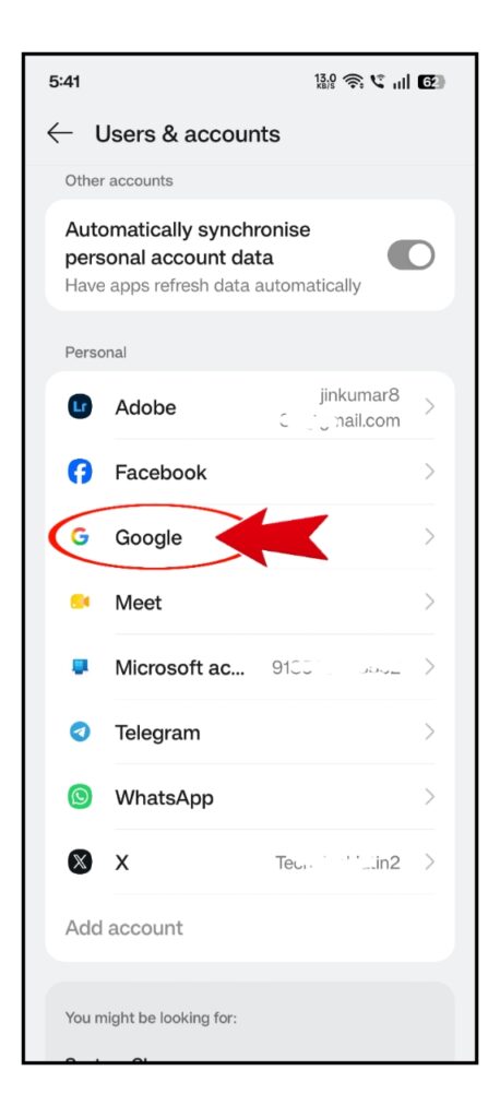 Mobile Se Email ID Remove Kaise Kare