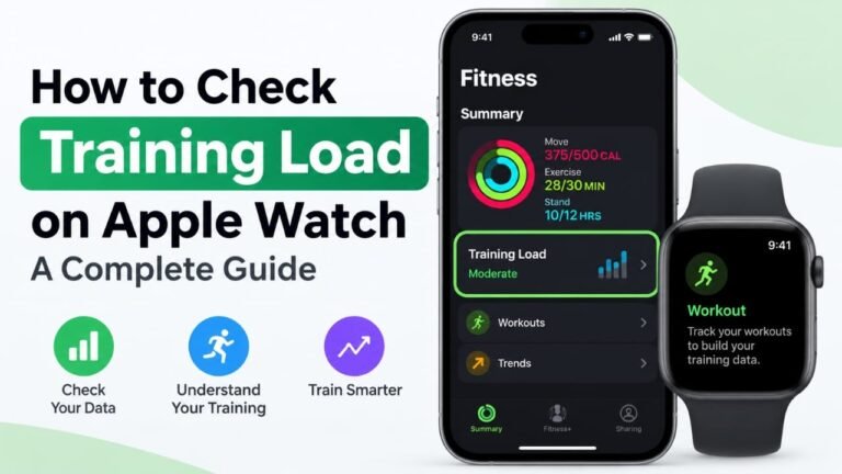 How to Check Training Load on Apple Watch: Step-by-Step Guide