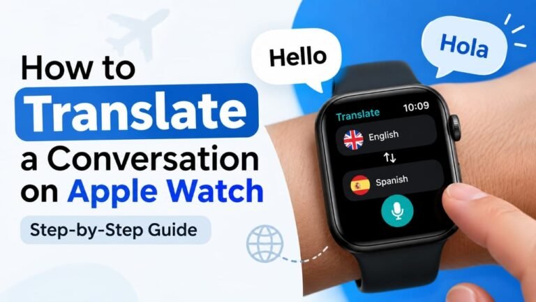 How to Translate a Conversation on Apple Watch: Step-by-Step Guide
