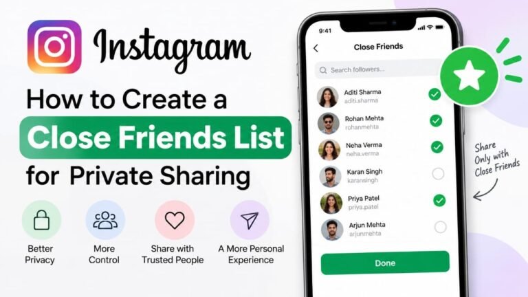 How to Create a Close Friends List on Instagram