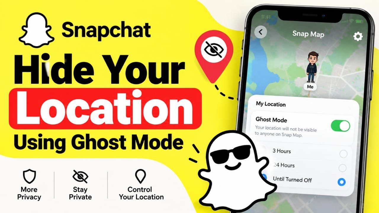 How to Hide Your Location on Snapchat Using Ghost Mode