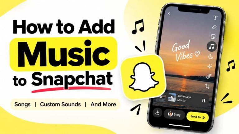 How to Add Music to Snapchat: Songs, Custom Sounds, and More