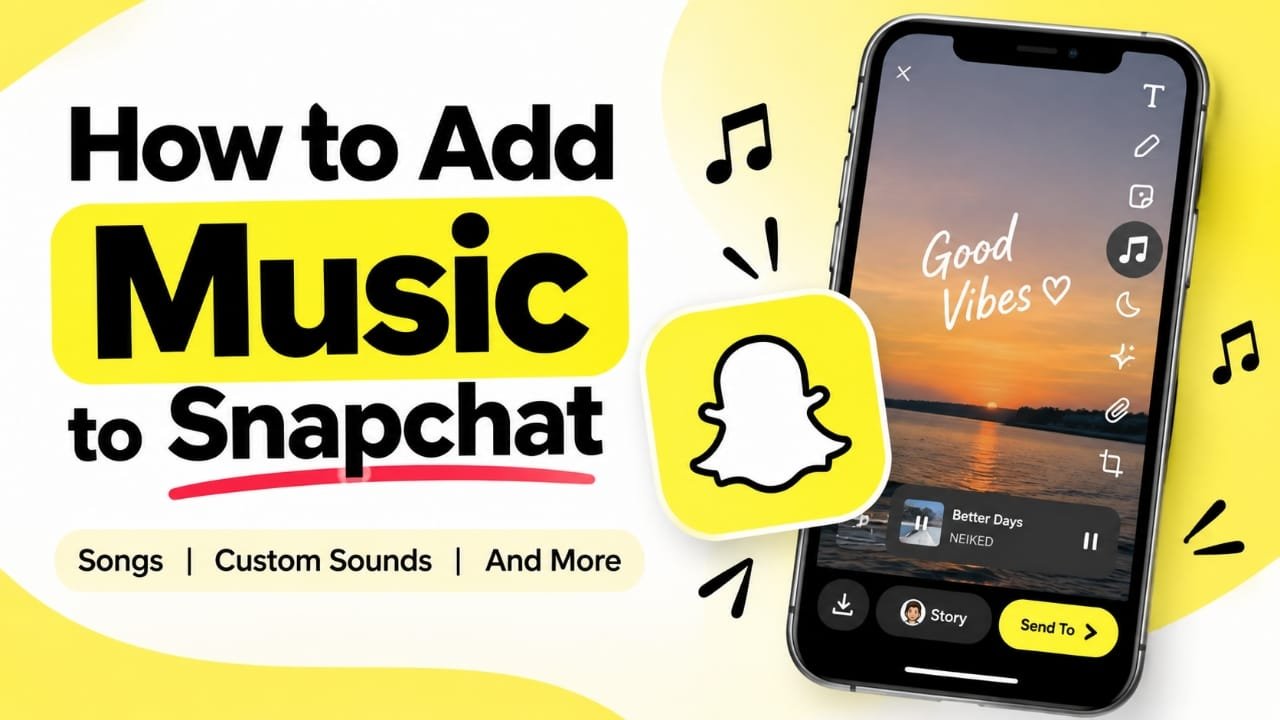 How to Add Music to Snapchat: Songs, Custom Sounds, and More