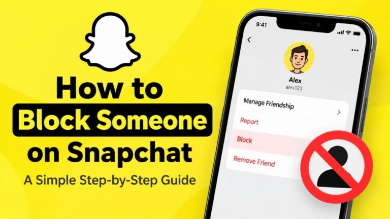 How to Block Someone on Snapchat: A Simple Step-by-Step Guide