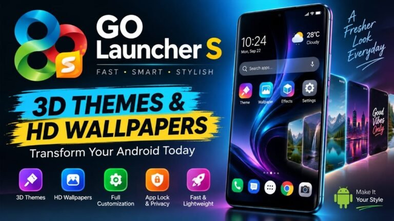 GO Launcher S Review: 3D Themes, HD Wallpapers and Android Customization