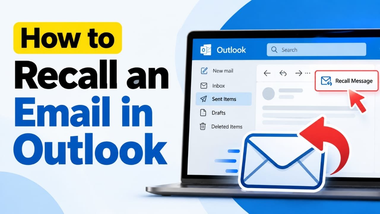 How to Recall an Email in Outlook: Step-by-Step Guide