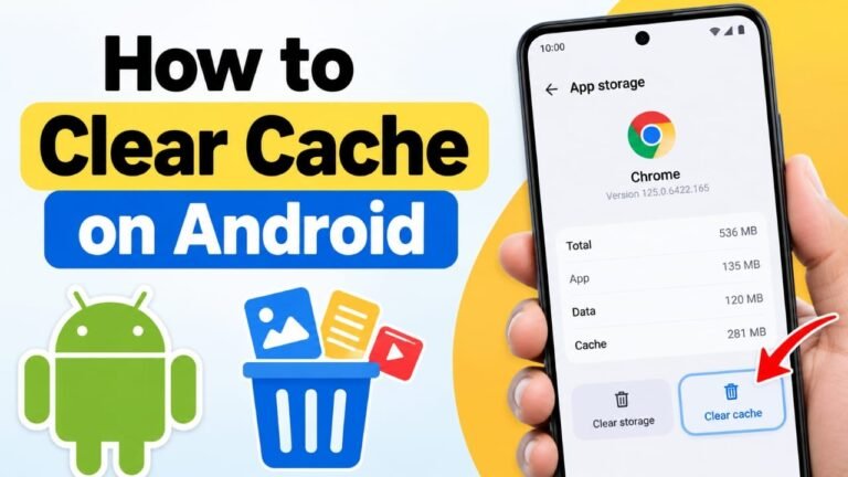 How to Clear Cache on Android: A Simple Step-by-Step Guide